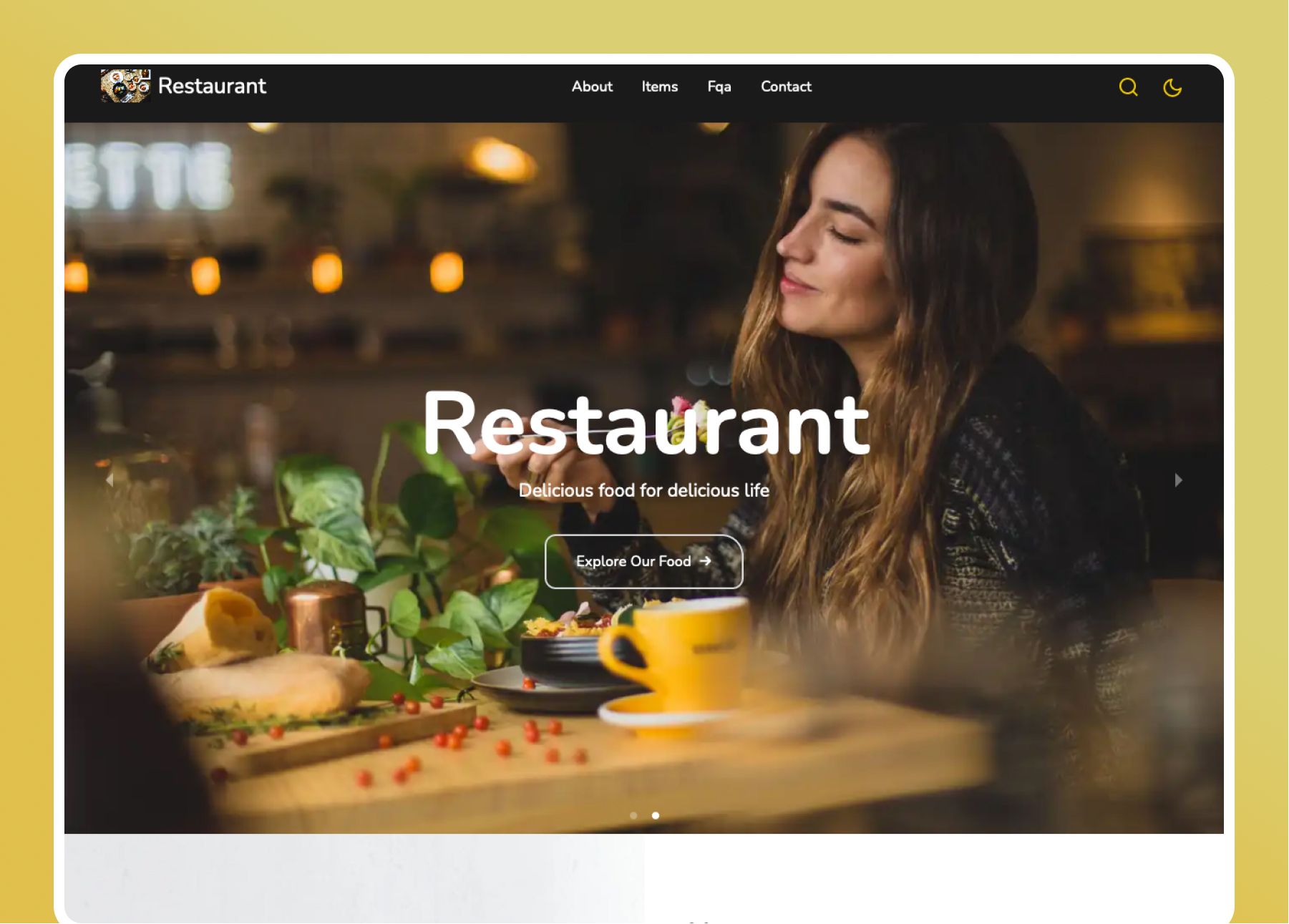 Restaurant - Screenshot